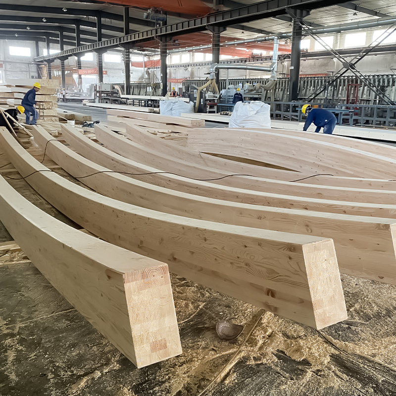 Douglas Köknar Kavisli Glulam