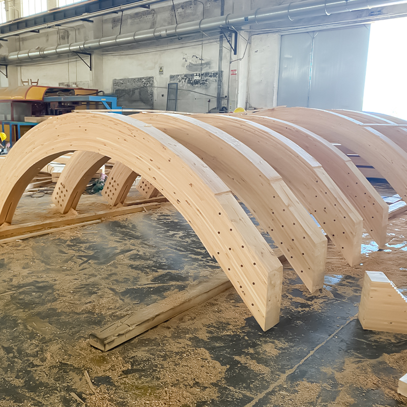 Douglas Köknar Kavisli Glulam